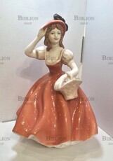 Статуэтка COALPORT винтажная " Флора" (Англия, фарфор,11980-е г.) - Biblion.shop 