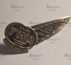 Значок США авиакомпания TWA  JUNIOR HOSTESS   - Biblion.shop 