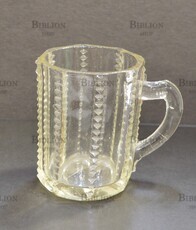 Старинная  кружка-малютка (19 век, Россия,стекло) - Biblion.shop 