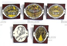 "Музей-заповедник Михайловское" полный набор значков культура и искусство, ЭТПК - Biblion.shop 