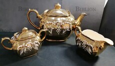 Набор из чайника,сахарницы и молочника(начало XX века,Англия) - Biblion.shop 