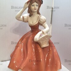 Статуэтка COALPORT винтажная " Флора" (Англия, фарфор,11980-е г.) - Biblion.shop 