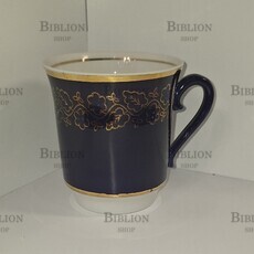 Кружка СССР,  Довбышевский фарфоровый завод (СССР,1970-е гг ,кобальт, золочение) - Biblion.shop 