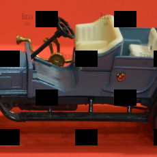 Модель автомобиля коллекционная РУССО-БАЛТ С24/30 ДУБЛЬ-ФАЭТОН 1909 - Biblion.shop 