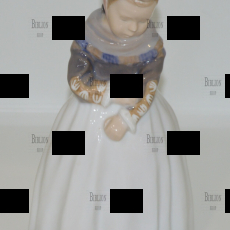 Фарфоровая фигура "Амагерская девочка" (Дания,Royal Copenhagen, 1967 год) - Biblion.shop 