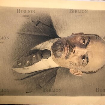 Картина портрет кабинетный  Ленин Владимир Ильич 1957 г (Автор Зиновий  Виленский?) - Biblion.shop 